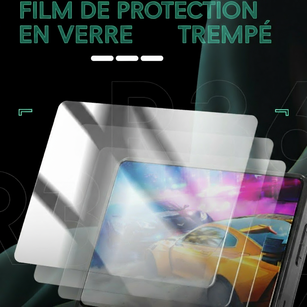 Pack 2 Films de protection en verre trempés